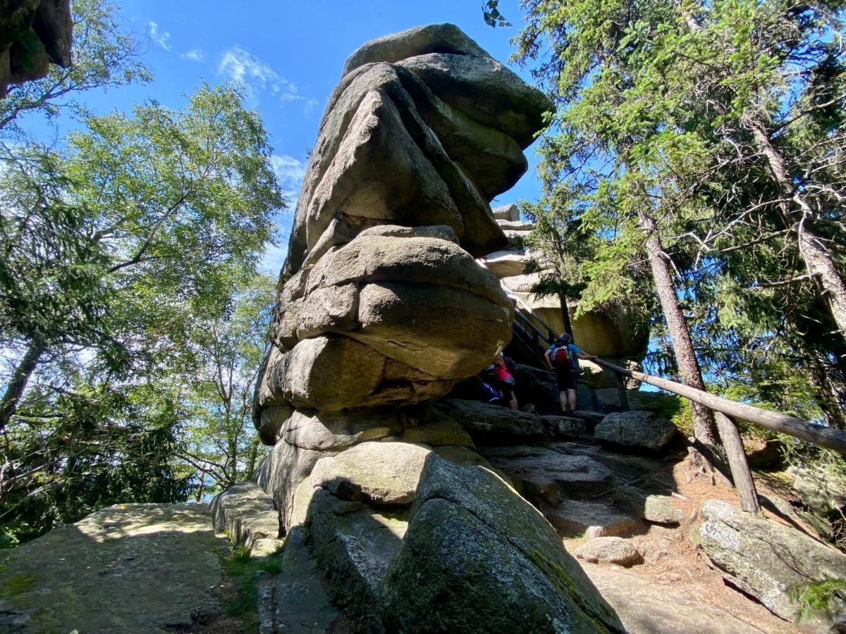 Ferienwohnung Oxana Im Naturpark Fichtelgebirge Schonwald  Екстериор снимка