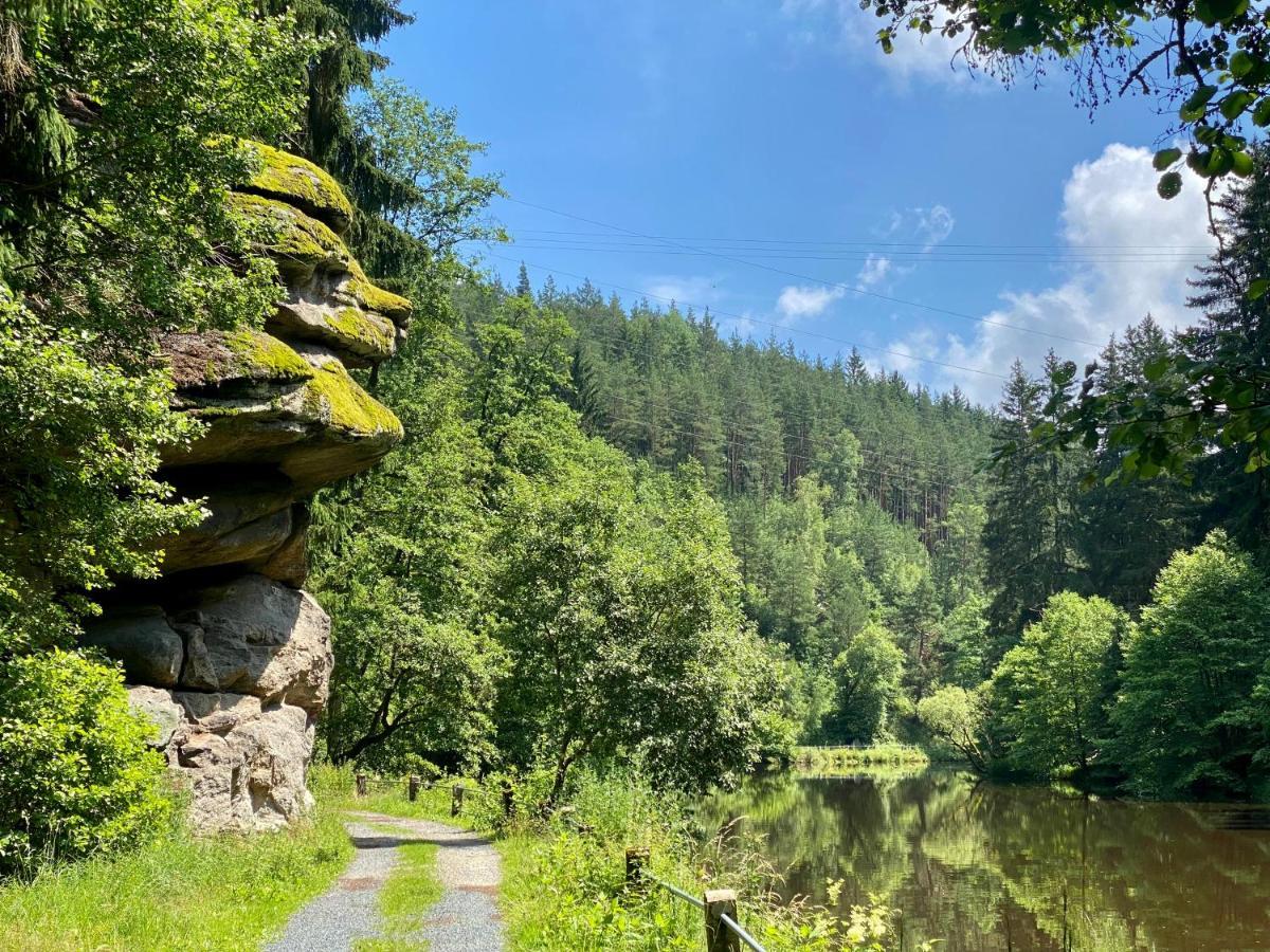 Ferienwohnung Oxana Im Naturpark Fichtelgebirge Schonwald  Екстериор снимка
